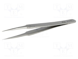 Tweezers; 105mm; for precision works; Blades: straight,narrow