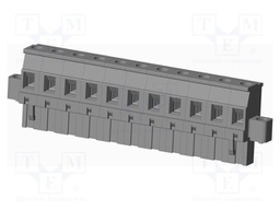 Connector: pluggable terminal block; plug; female; angled 90°