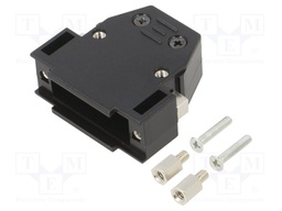 Enclosure: for D-Sub connectors; D-Sub 15pin,D-Sub HD 26pin