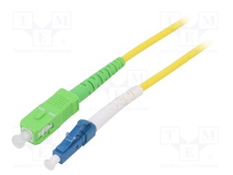 Fiber patch cord; OS2; LC/UPC,SC/APC; 2m; Optical fiber: 9/125um