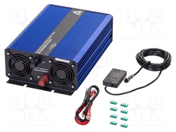 Converter: DC/AC; 1.5kW; Uout: 230VAC; 11÷15VDC; 370x230x108mm