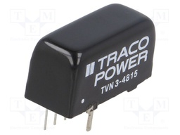 Converter: DC/DC; 3W; Uin: 36÷75V; Uout: 24VDC; Iout: 125mA; SIP8