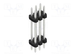 Connector: pin strips; pin header; male; PIN: 6; 2mm; THT; 2x3; 100V