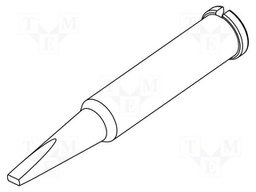 Tip; chisel; 1.8mm; for  soldering iron,for soldering station