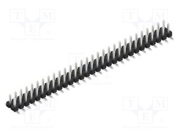 Connector: pin strips; pin header; male; PIN: 58; 2.54mm; SMT; 2x29