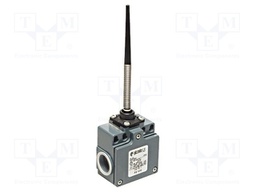 Limit switch; rubber seal,spring, total length 101,5mm; 10A