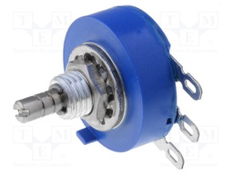 Potentiometer: shaft; single turn; 10kΩ; 2W; ±10%; 3.18mm; linear