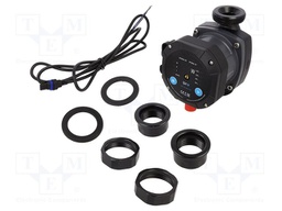 Type of pump: circulator; API; 230VAC; IP44; Temp: 0÷40°C; 95%; 50Hz