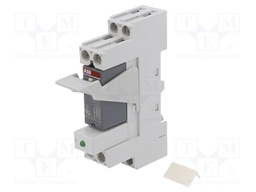 Relay: interface; DPDT; Ucoil: 24VDC; Mounting: DIN; Series: CR-P