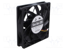 Fan: DC; axial; 48VDC; 120x120x25mm; 306.6m3/h; 59dBA; ball bearing