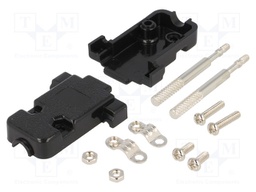 Enclosure: for D-Sub connectors; D-Sub 9pin,D-Sub HD 15pin