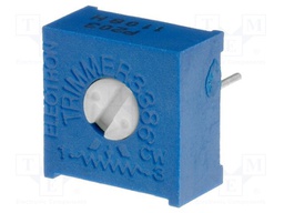 Potentiometer: mounting; single turn,horizontal; 5kΩ; 500mW; ±10%