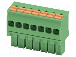 PCB connector, nominal cross section: 1.5 mm2, color: green,