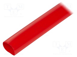 Heat shrink sleeve; glueless,thin walled; 2: 1; 38mm; L: 1000mm