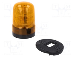 Signaller: lighting; amber; SF10; 90÷250VAC; Light source: LED