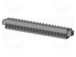 Connector: pluggable terminal block; plug; female; straight; grey