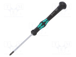 Screwdriver; Pozidriv®; Size: PZ0; precision; Blade length: 60mm