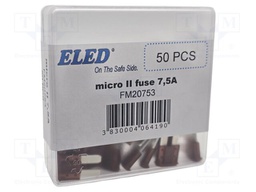 Fuse: fuse; 7.5A; 32VDC; automotive; 9.1mm; 9.1x3.8x15.3mm