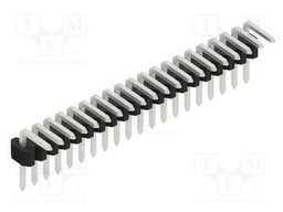 Connector: pin strips; pin header; male; PIN: 20; 1.27mm; THT; 1x20