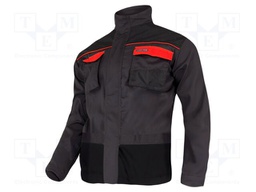 Sweatshirt; Size: XXXL; graphite-orange; multi use; 190g/m2