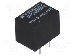 Converter: DC/DC; 3W; Uin: 18÷75V; Uout: 5VDC; Iout: 600mA; DIP; 2.7g