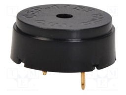Sound transducer: piezo signaller; THT; 4kHz; 7mA; -30÷105°C