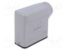 Enclosure: for Han connectors; Han; size 10A; for cable; angled