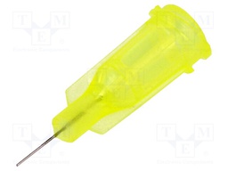 Needle: steel; 0.25"; Size: 32; straight; 0.11mm