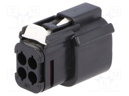 Connector: automotive; MX150L; plug; female; 22AWG÷18AWG; PIN: 4