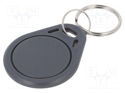 RFID pendant; grey; 100÷150kHz; Mat: plastic; 64bit; 4g