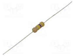 Resistor: carbon film; THT; 470kΩ; 500mW; ±5%; Ø3.5x10mm; axial