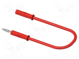 Test lead; 60VDC; 30VAC; 6A; banana socket 2mm,banana plug 2mm