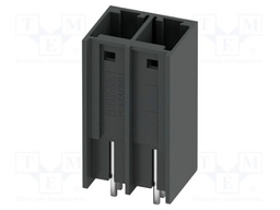 PCB headers, nominal cross section: 6 mm?, color: black, nom