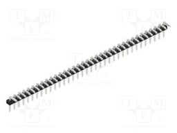 Connector: pin strips; pin header; male; PIN: 35; 2mm; THT; 1x35