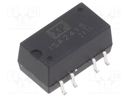 Isolated Board Mount DC/DC Converter, 1.5kV Isolation, ITE, 2 Output, 1 W, 15 V, 33 mA, -15 V