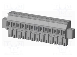Connector: pluggable terminal block; plug; female; angled 90°