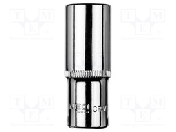 Socket; 6-angles,socket spanner; HEX 14mm; 1/4"; long