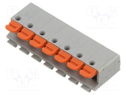 Connector: PCB terminal block; terminal; GA; 7A; PIN: 7; angled