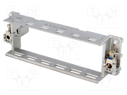 Frame for modules; Han Modular; size 24B; A..F marks; Modules: 6
