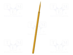 Needle-like test probe; Operational spring compression: 4.3mm