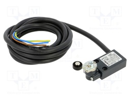 Limit switch; roller lever; NO + NC; lead 2m