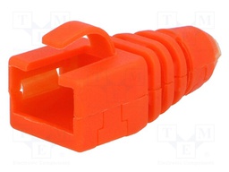 RJ45 plug boot; Colour: orange