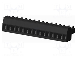 Connector: pluggable terminal block; plug; female; straight; 300V