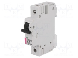 Circuit breaker; 230VAC; Inom: 20A; Poles: 1; DIN; Charact: B; 10kA