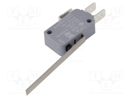 Microswitch SNAP ACTION; with lever; SPDT; 16A/250VAC; ON-(ON)