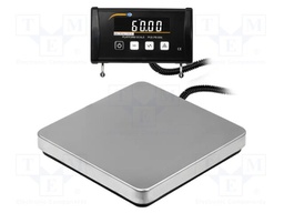 Meter: scale; LCD; Scale max.load: 60kg; Readout graduation: 20g