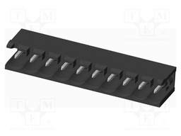 Connector: pluggable terminal block; socket; male; on PCBs