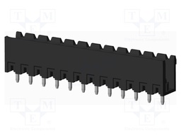 Connector: pluggable terminal block; socket; male; on PCBs