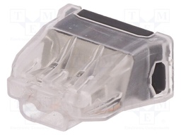 Installation quick splice; spring clamp; 0.5÷2.5mm2; 450V; 24A