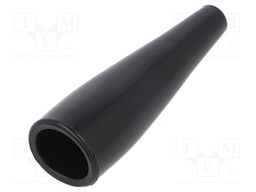 Insulator; 5kV; black; Mat: PVC; 65mm